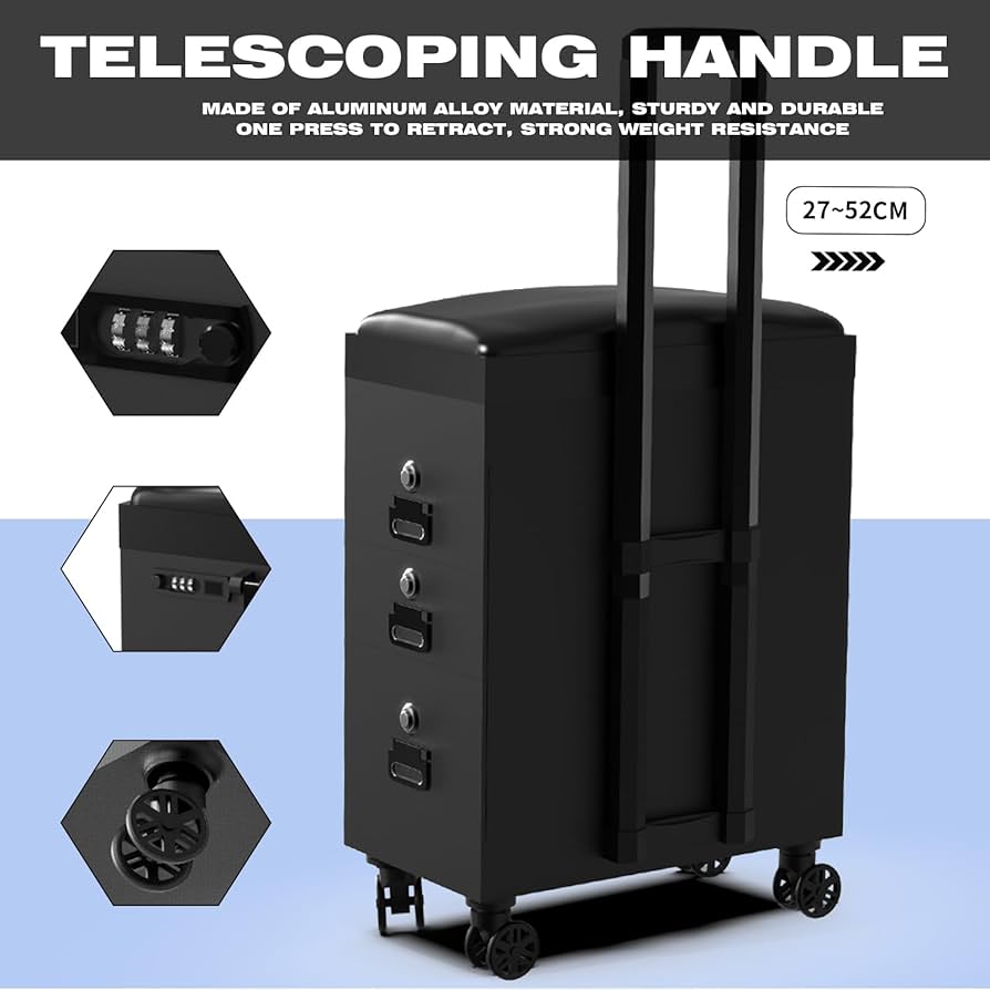 Amazon.com: Tattoo Travel Case Tattoo Trolley Case Portable